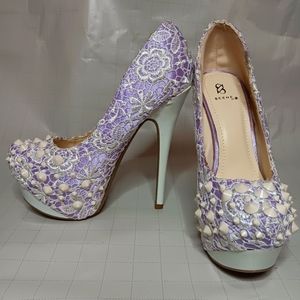 Platform stiletto high heel